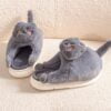 Cuddly Kittens Slippers Grey
